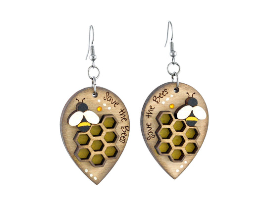 bee earrings