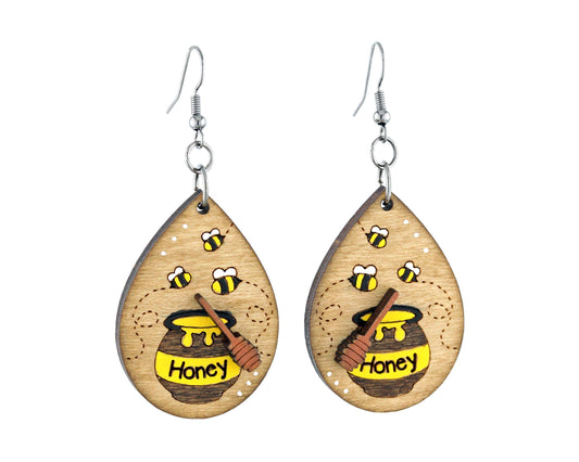 bee earrings