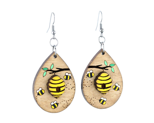 bee earrings