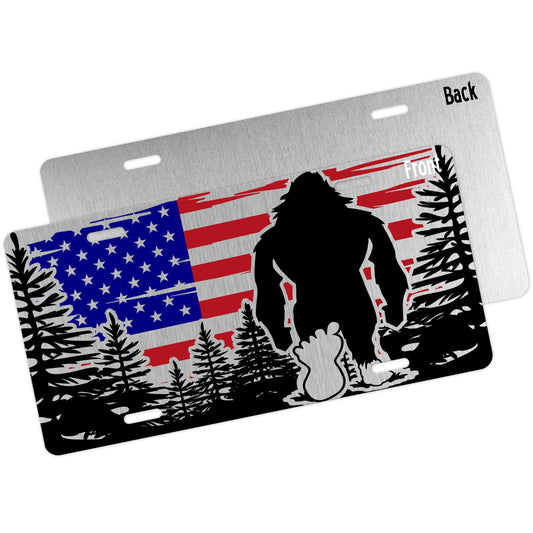 bigfoot license plate