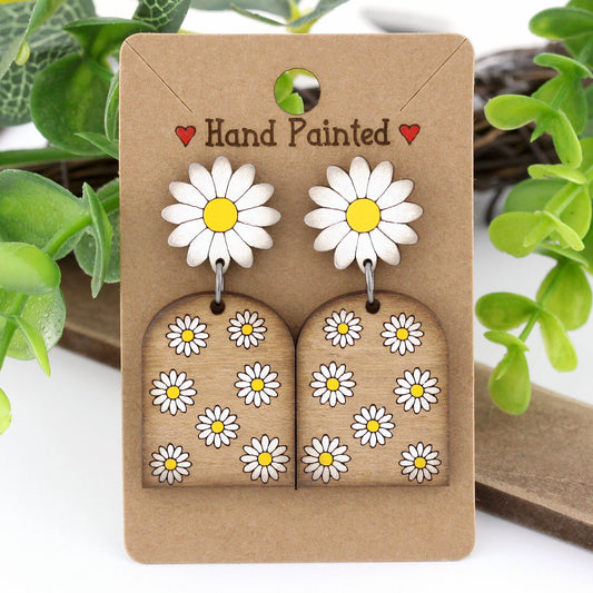 daisy earrings