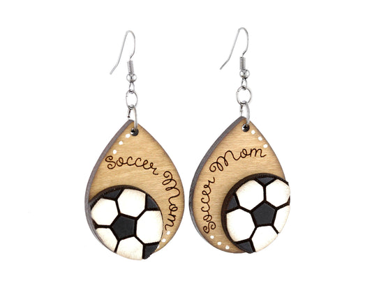 soccer mom earrings