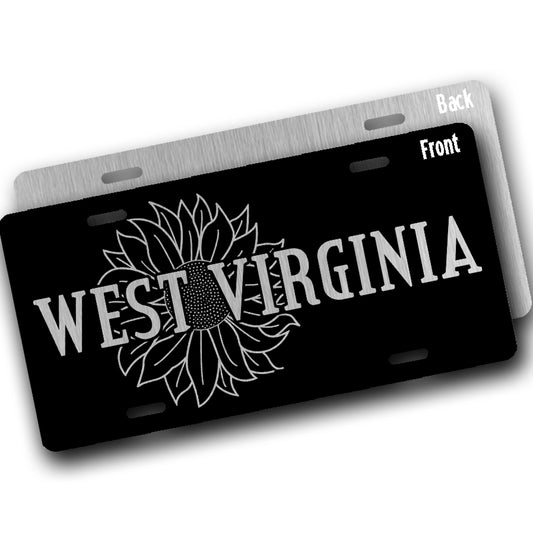 west virginia front license plate